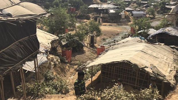 Begini penampakan posko pengungsian etnis Rohingya