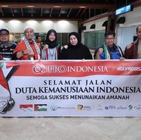 Sejak Desember 2017 penyanyi Melly Goeslaw berangkat ke Palestina untuk melihat keadaan anak-anak di sana dan menyalurkan bantuan untuk para pengungsi. Foto: Dok. Instagram/melly_goeslaw