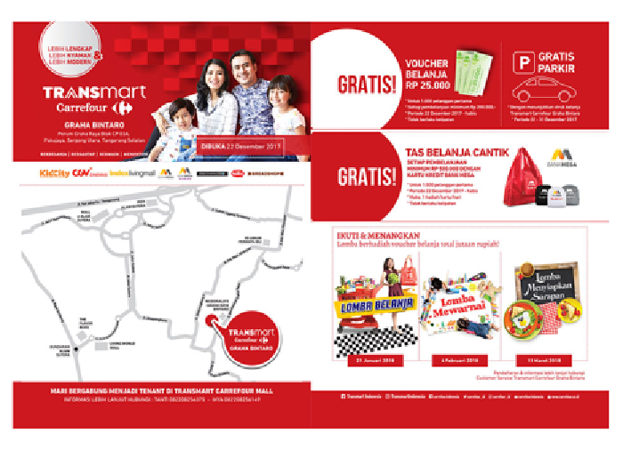 Transmart Carrefour Graha Raya Bintaro (Foto: dok. Transmart Carrefour) Transmart Carrefour Graha Raya Bintaro (Foto: dok. Transmart Carrefour)
