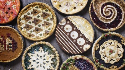 Cute! 10 Kreasi Pie Tema Liburan Ini Bikin Gemas