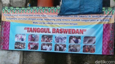 Melihat Lebih Dekat Tanggul Baswedan yang Kokoh di Jati Padang