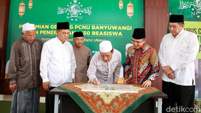 Gedung PCNU Diresmikan, Bupati Anas: Pusat Aktivitas Anak Muda