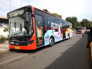 Bus Tanah Abang Explorer Disetop Sementara, Jl Jatibaru Status Quo