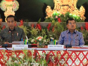 Ratas di Bali, Jokowi Bahas Pariwisata Pasca-erupsi Gunung Agung
