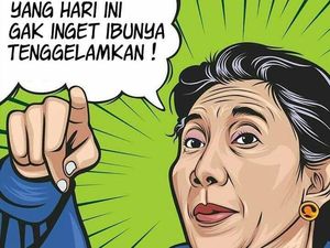 Menteri Susi Hingga TNI AU Ramai-ramai Berkicau Selamat Hari Ibu
