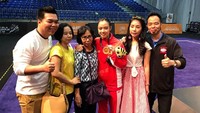 Atlet wushu Lindswell Kwok mendapatkan pelajaran dari sang mama agar selalu kuat dan tak mengeluh. (dok: Pribadi)