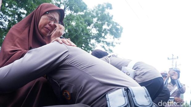 Suasana peringatan Hari Ibu di Polres Banjarnegara.