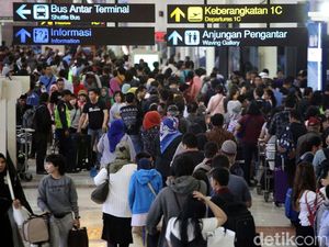 Penumpang Masa Lebaran di Bandara Soetta Capai 3 Juta Orang
