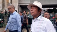 Wakil Ketua DPRD DKI Abraham Lunggana alias Haji Lulung di Tanah Abang, (22/12/2017). Muhammad Fida Ul Haq/detikcom