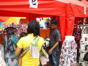 PKL Mulai Tempati Tenda di Jalan Depan Stasiun Tanah Abang