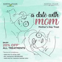 Mothercare Sampai Martha Tillaar Spa Diskon Hingga 80% di Hari Ibu