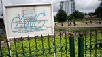 Ini Lahan untuk Opang dan Ojol di Stasiun Tanah Abang