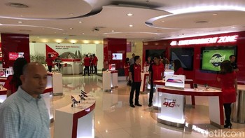 Mereka datang di saat Galeri Smartfren yang ada di Sabang, Jakarta Pusat, masih lengang. Foto: detikINET/Adi Fida Rahman