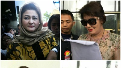 Potret Keluarga Setya Novanto Saat Datangi KPK