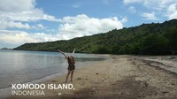 Ia datang dan yoga di Borobudur, Gunung Bromo, Bali, juga Pulau Komodo (Frog Song Medicine/Youtube)