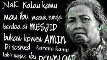 Ingat itu. (Foto: Internet)