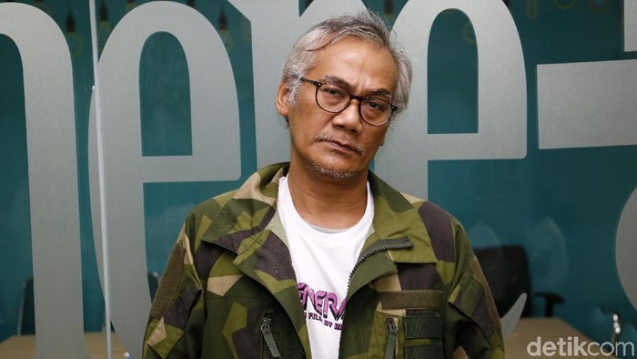 Tio Pakusadewo saat berkunjung ke kantor detikcom.