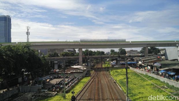 Gambaran sekitar Stasiun Kebayoran
