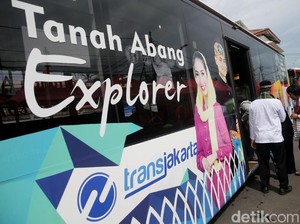 Pengoperasian TransJ Tanah Abang Explorer Dihentikan Sementara