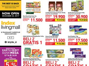 Susu Segar & Sereal Promo sampai Akhir Bulan di Transmart Carrefour