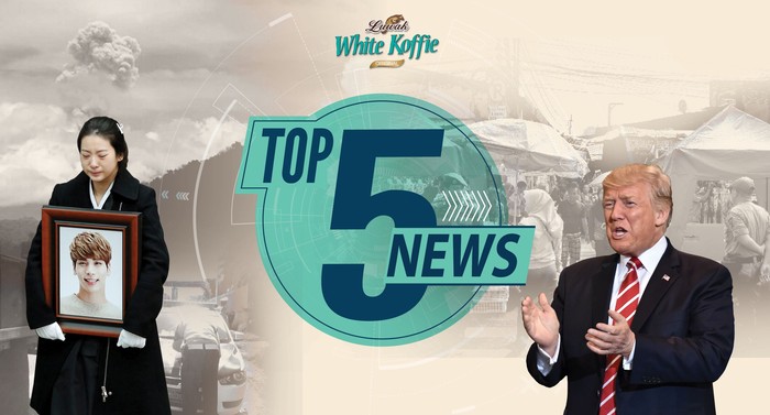 Gunung Agung Erupsi Kembali, Ramai-ramai Tolak Trump