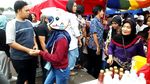 Begini Saat Emak-emak Nyasar Naik Motor di Tanah Abang