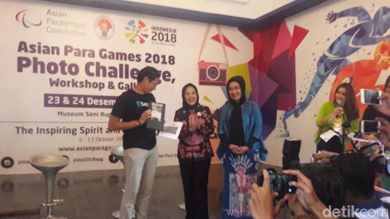Gelaran Lomba Foto Asian Para Games, Sandiaga: Terima Kasih Ibu Sylvi Gelaran Lomba Foto Asian Para Games, Sandiaga: Terima Kasih Ibu Sylvi