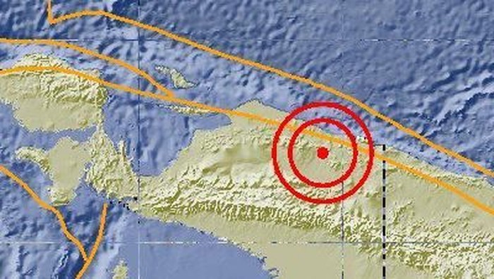 Gempa 5,4 di Jayapura