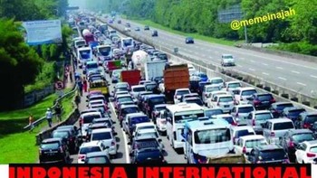 Awas kejebak macet ya. Foto: Ist/Internet