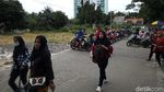 Tukang Ojek Pangkalan Mulai Isi Lahan Baru Dekat Stasiun Tanah Abang