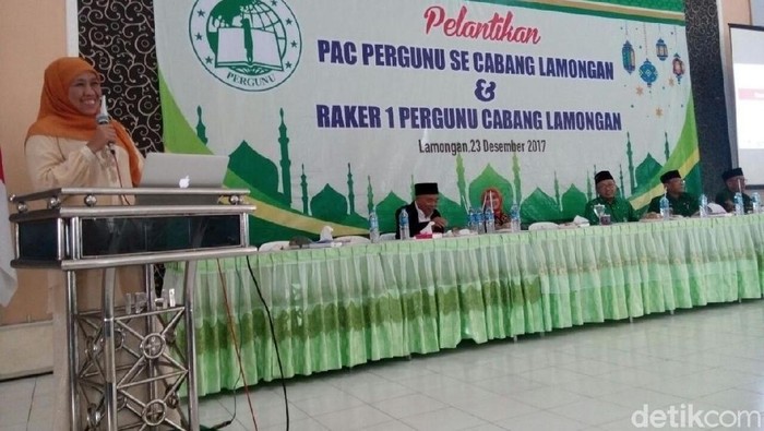 Golkar Minta Evaluasi Cawagub, Khofifah: Insyaallah Tak Berubah