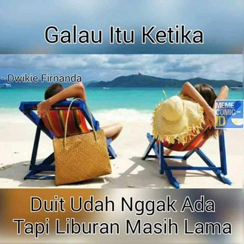 Meme Kocak Libur Panjang