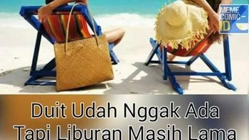 Liburan boleh, tapi jangan boros ya. Foto: Ist/Internet