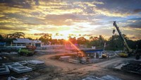 Pelabuhan ini merupakan satu dari sembilan pelabuhan yang dibangun di kawasan timur Indonesia. Foto: Dok. PT Wijaya Karya (Persero) Tbk