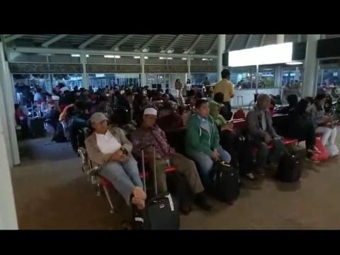 Antrean 'Horor' Penumpang di Bandara Cengkareng Pada Libur Natal