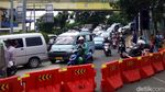 Foto: Begini Kemacetan di Depan Blok G Tanah Abang