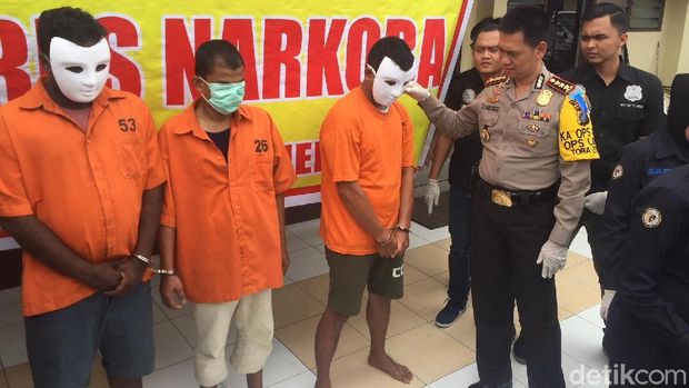 Rilis kasus narkoba di Polrestabes Medan, Sumut