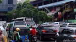 Foto: Begini Kemacetan di Depan Blok G Tanah Abang