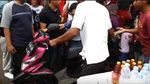 Begini Saat Emak-emak Nyasar Naik Motor di Tanah Abang