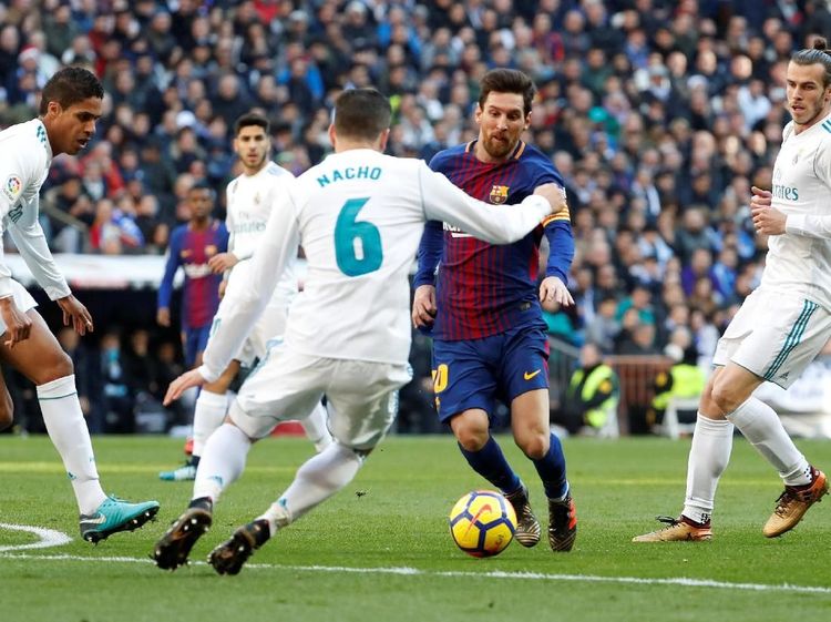 Santiago Bernabeu Panggung Messi