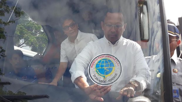 Gelar Mudik Gratis Natal, Kemenhub Berangkatkan 18 Bus