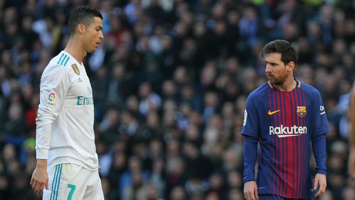 Cristiano Ronaldo dan Lionel Messi (Foto: Sergio Perez/Reuters)