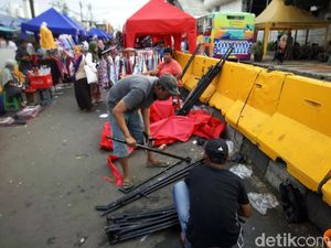 Hari Kedua Penataan, Ada PKL Tanah Abang Omzetnya Turun tapi Senang