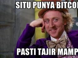 Meme Bitcoin Anjlok Bikin Ngakak