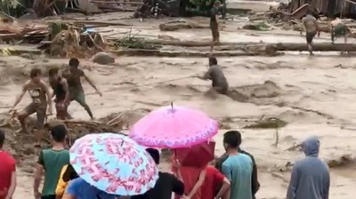 Foto: Ganasnya Badai Tropis Filipina yang Tewaskan 180 Orang
