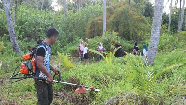 Jelang 13 Tahun Tsunami Aceh, Kuburan Massal Mulai Dibersihkan