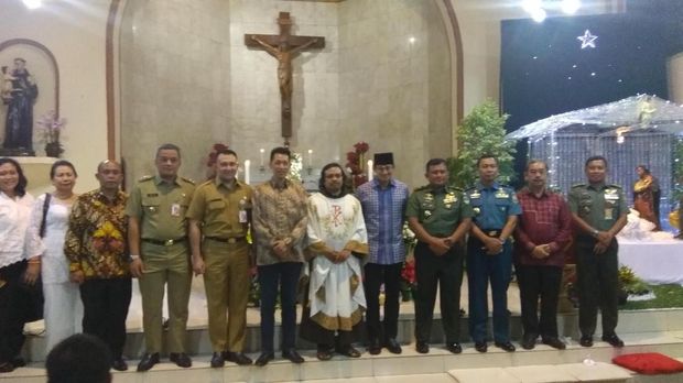 Kunjungi Gereja Hati Kudus, Sandiaga Merasa Nostalgia