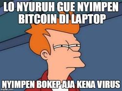 Meme Bitcoin Anjlok Bikin Ngakak