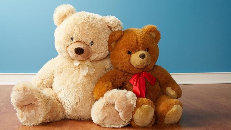 Menghibur Anak anak yang Sakit dengan Memeluk Teddy  Bear 