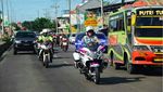 Intip Gaya Kakorlantas Tunggangi Moge BMW Pantau Arus Mudik